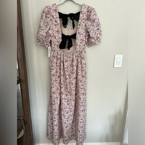 Tuckernuck Hyacinth House Floral Isla Dress. S. NWT. - Picture 6 of 10
